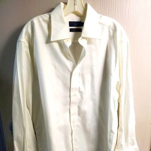 Joseph & Lyman Men's White Dress Shirt  Sz16